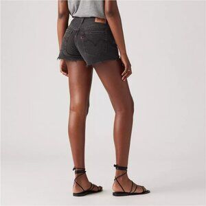 Levi's 501 original women's shorts, size 26, lunar black